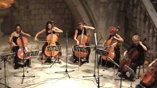 H. Villa-Lobos: Bachianas Brasileiras No. 1 (III. Fugue) cello ensemble