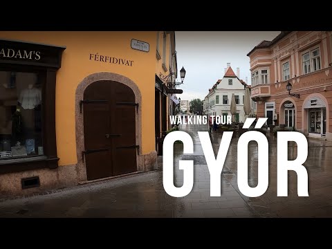 Hungary: Győr Walking Tour