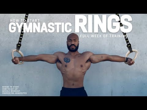 How to Start Gymnastic Rings Training for Beginners (Weekly Routine, Tips, and Set-Up)