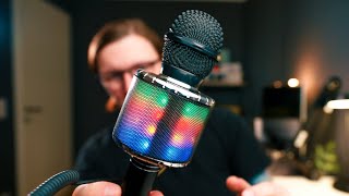 Fede Karaoke Mikrofon, Drahtloses Bluetooth Mikrofon für Kinder