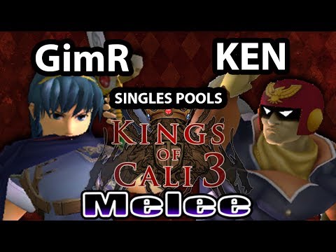 Kings of Cali 3 - Ken (Captain Falcon) Vs. GimR (Marth) - Pools