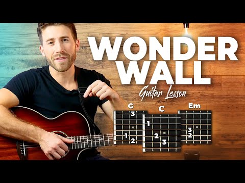 Wonderwall Guitar Tutorial (Oasis) Easy Chords Guitar Lesson
