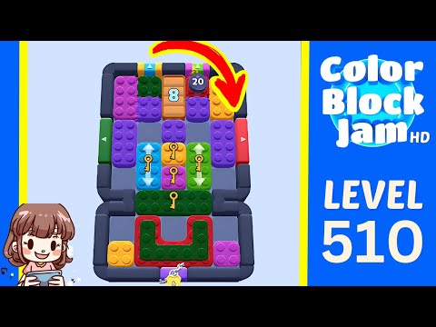 Color Block Jam Level 510 Guide