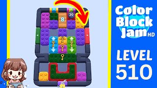 Solution du Niveau 510 de Color Block Jam