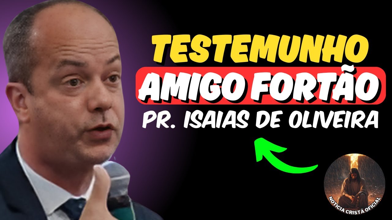 Testemunho do Amigo fortão na Escola...Pr. Isaias de Oliveira