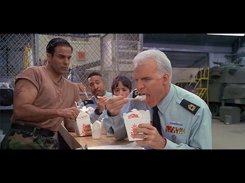 Sgt Bilko (1996) - Eating Chinese And Forget The Wedding scene