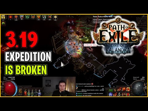 ⚡ POE 3.19 ⚡ Palsteron - Expedition is broken