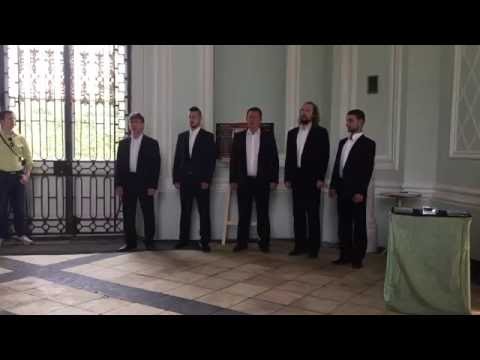 Russian Male Choir - Song of Volga Boatmen Acapella - Catherine's Palace St. Petersburg