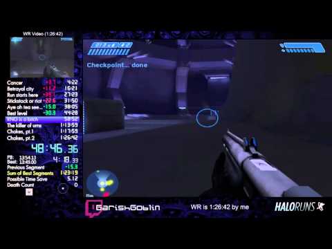 Halo: CE Legendary Speedrun in 1:25:52 by GarishGoblin