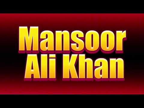 How to pronounce Mansoor Ali Khan?(SORT OF CORRRECTLY...)