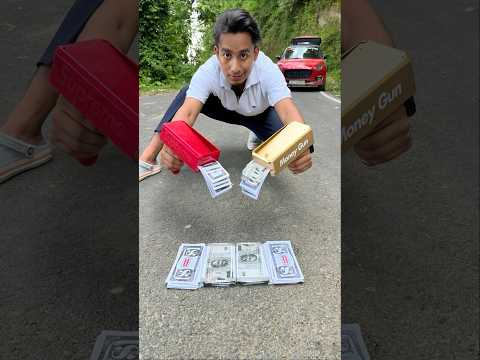 ₹200 Duita Money Gun Unboxing🔥#shorts