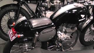 Mid Life Cycles custom Hondas at Triumph City Cafe Racer Night