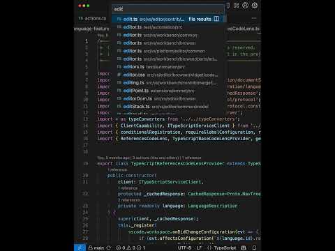 VS Code Shorts — Fuzzy matching in quick open