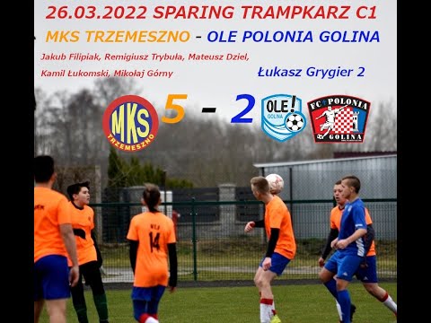 26.03.2022 SPARING MKS Trzemeszno - OLE Polonia Golina 5-2 (trampkarz C1)