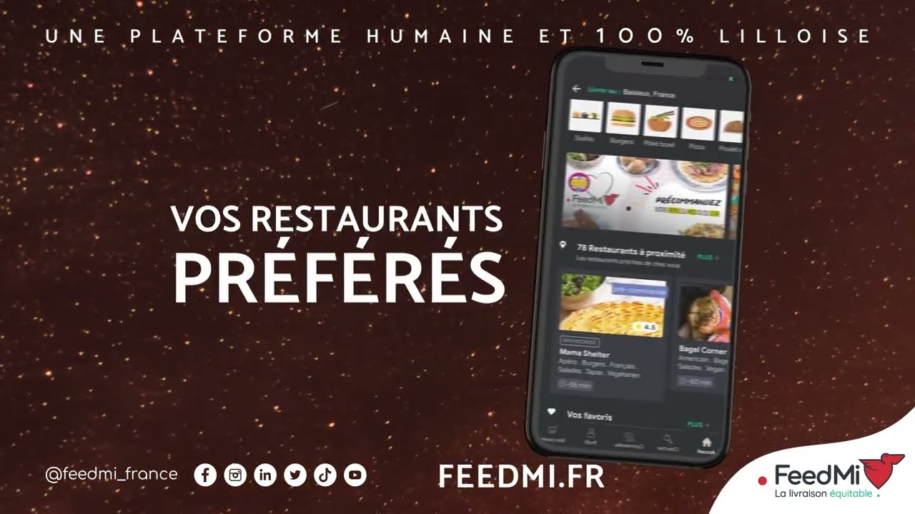 Feedmi : la start up lilloise qui révolutionne la  livraison de repas