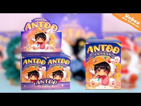 Unboxing ANTOO Antoo's Paradise Lost Series Plush Blind Box #kikagoods #unboxing #asmr #doll #toys