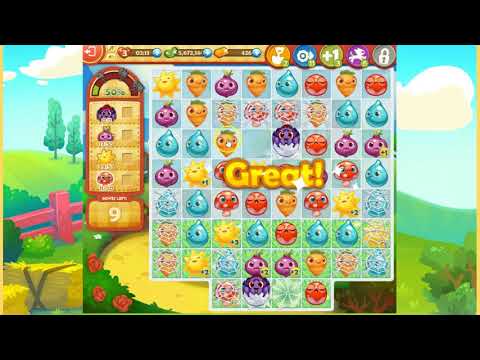 Farm Heroes Saga Level 1734 3 Stars NO companion