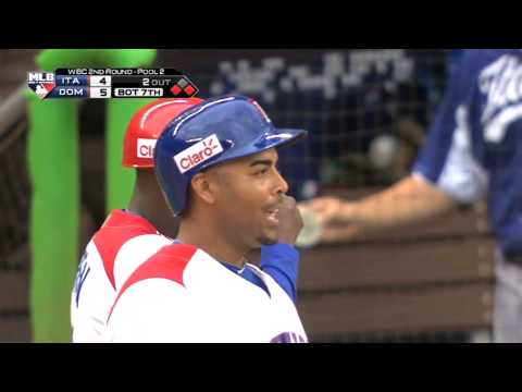 Dominican Rep. v Italy (5-4) Baseball Highlights - World Baseball Classic Round 2 [12/03/2013]