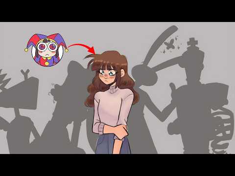 Pomni X Jax Back to reality HumanAU ❤️ | Pomni x Jax | The Amazing Digital Circus Comic Dub