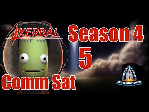 First Comm Sat [5] Kerbal Space Program Career 1.8 Modded