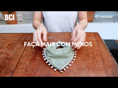 Babador Cactoo Baby | Sustentável, fashion e funcional