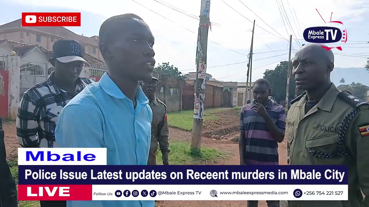 police issue update on recent murders in Mbale City
