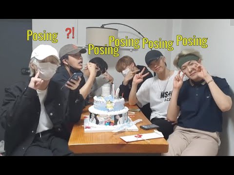 ⚔️👑 KINGDOM's Jahan eating Louis' cake (Vlive)