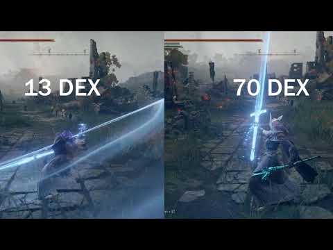 Elden Ring: Dexterity & Sorcery Cast Speed Test
