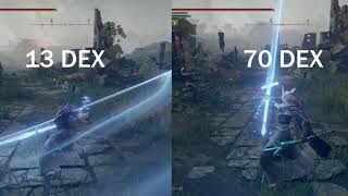Elden Ring: Dexterity & Sorcery Cast Speed Test