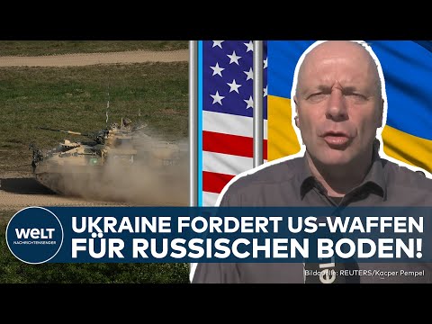 UKRAINE-KRIEG: Russlands Antwort auf ukrainische Waffenanfrage an die USA