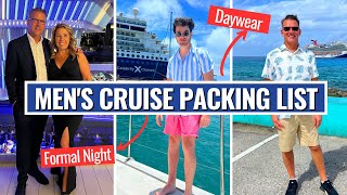 WHAT TO PACK FOR A CRUISE FOR MEN: Cruise Dress Codes, Clothing & Essentials