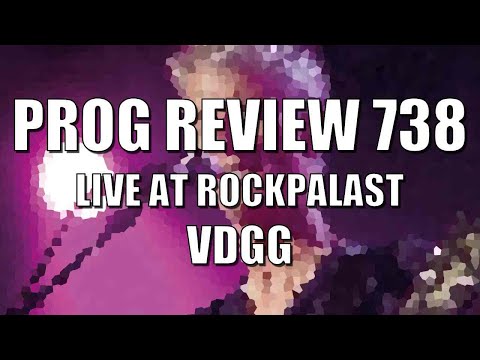 Prog Review 738 - Live at Rockpalast 2005 - Van der Graaf Generator Triple Coloured Vinyl
