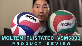 Molten Flistatec V5M5000 Volleyball REVIEW (Ask Coach Donny 