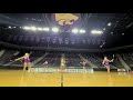 Kansas State University Twirlers Perform To Dynamite