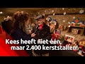 Kees heeft verzameling van 2400 kerststallen