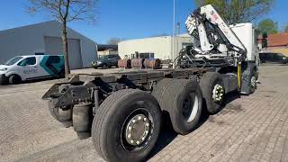 Scania P360 8X2 Euro 5 Hiab 144-4 Container LKW | Bild 4 - Autoline