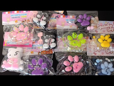 4 Minutes Satisfying With Unboxing Decompression Squeeze Toys | ASMR | Unboxing & Review
