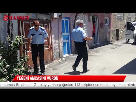 YEĞENİ AMCASINI VURDU!