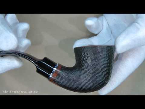 Stanwell "Sjaelland" No.237 sandblast 9mm Filter 4147 @pipe-embassy.com