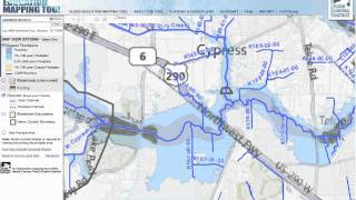 preview picture of video 'Cypress Flood Plain Maps'