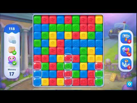 Fishdom Blast Level 118 - NO BOOSTERS GAMEPLAY 🐠 | SKILLGAMING ✔️