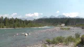 preview picture of video 'North Fork Flathead River, north of Polebridge, Trail Creek'