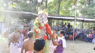 preview picture of video 'Gulikan Theyyam (Travel Kannur Kerala Videos)'