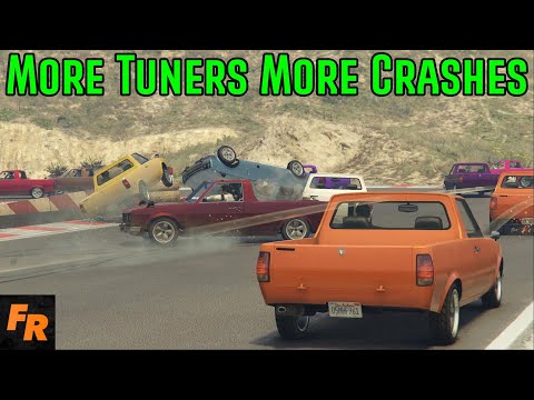 More Tuners More Crashes - Gta 5 Racing