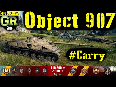 World of Tanks Object 907 Replay - 10 Kills 6.8K DMG(Patch 1.4.1)
