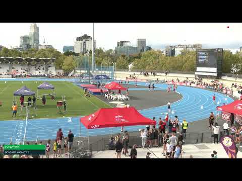 Boys U15 400m Timed Final 2: 2022/23 State Track and Field Championships
