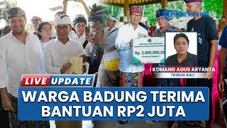 Bupati Badung Salurkan Bansos Rp 2 Juta per KK Jelang Galungan ke Masyarakat Berpenghasilan Rendah