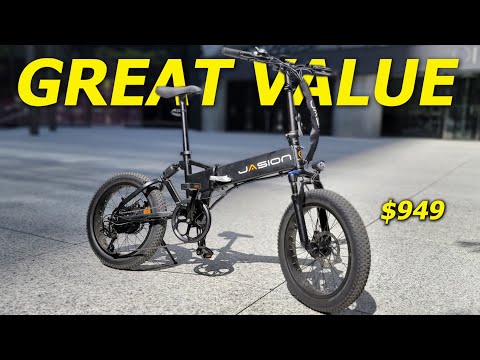 Best Electric Bike under $1000 - Jasion EB7 Compact Fat Tire Folder!