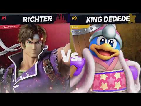 ZiggyStarscream (Richter, Samus) vs RogR (Dedede) - Winners Round 2 - Harvest Smash 17
