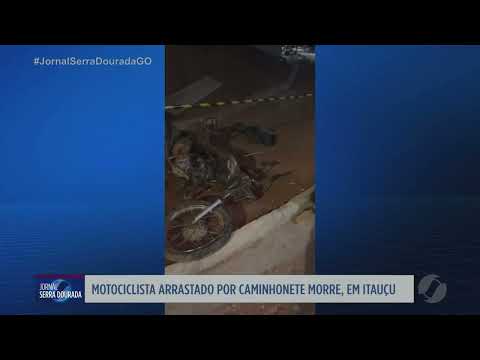 Motociclista é arrastado por caminhonete e morre em Itauçu